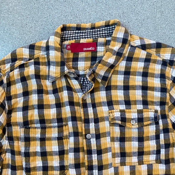 Gramicci Vantage Long Sleeve Plaid Shirt XL - Picture 2 of 11
